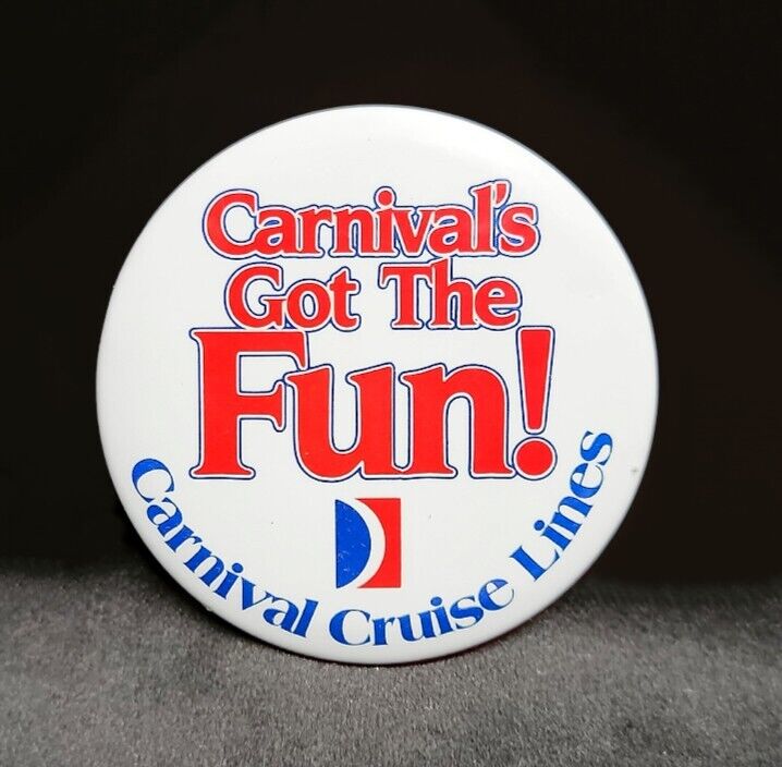 Carnival Cruise | Carnival's Got The Fun | Button Pin Pins Badge  | #29274 | 