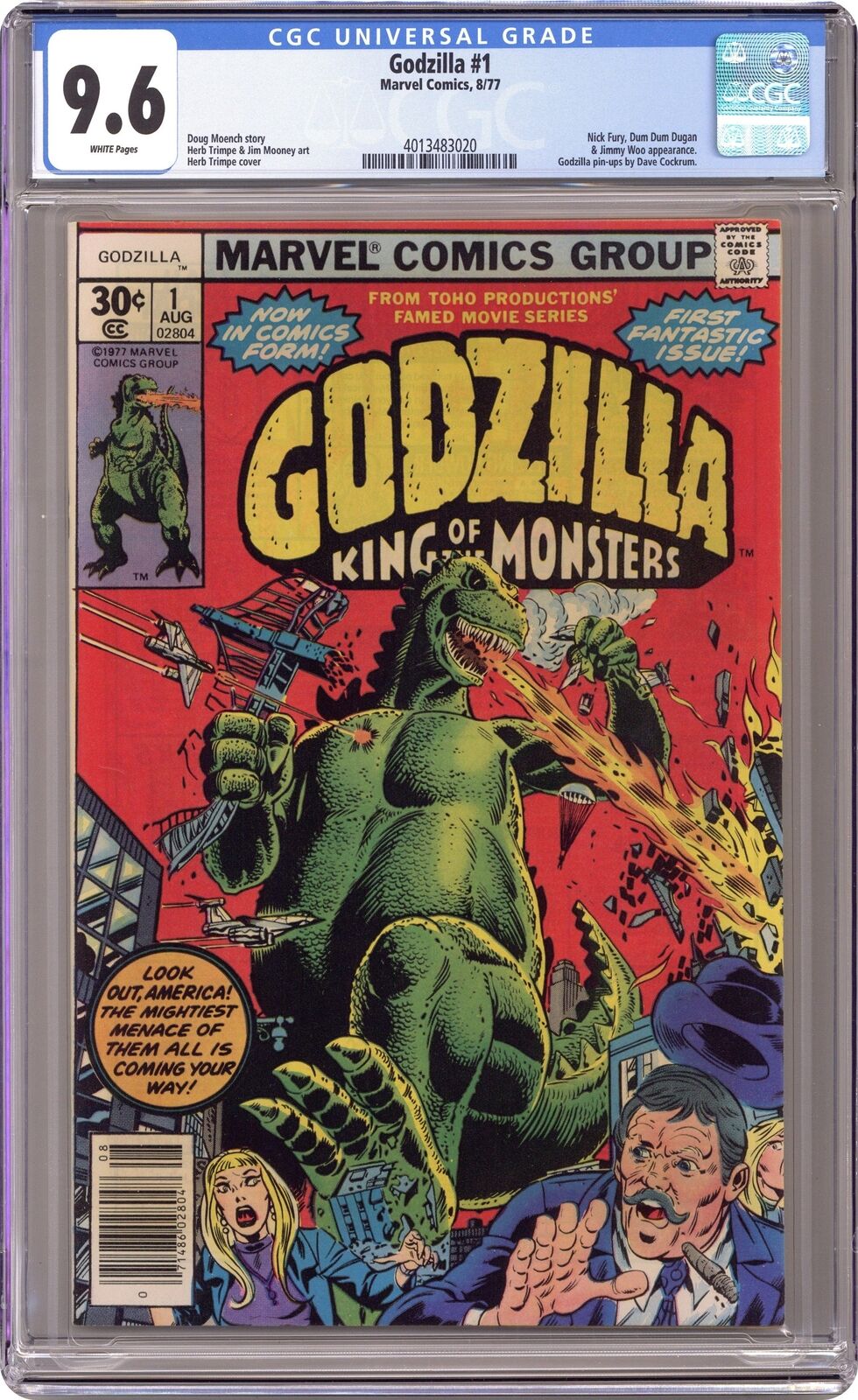 Godzilla #1 CGC 9.6 1977 4013483020