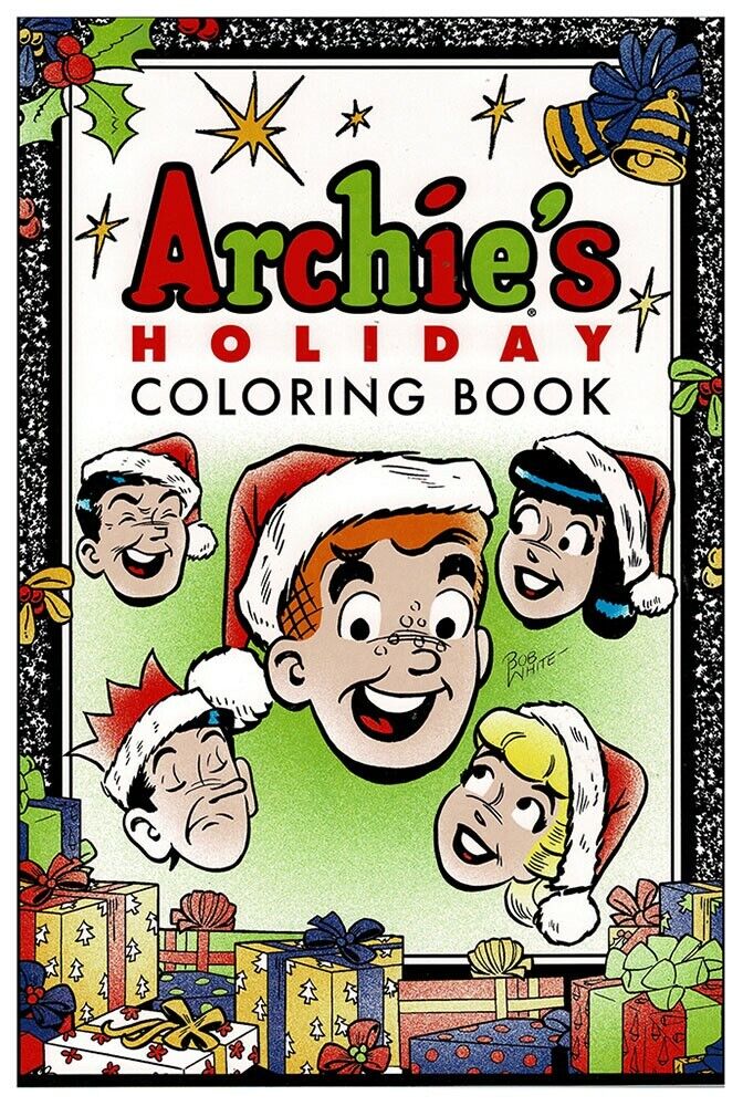 Archie's Holiday Coloring Book by Archie Superstars 2018 Trade Paperback NOS