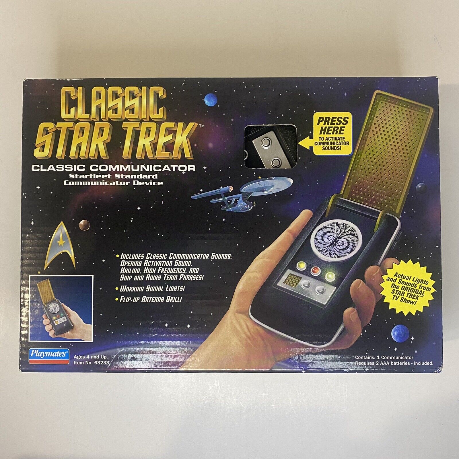 2023 Playmates Star Trek: Original Series Classic Communicator Brand New