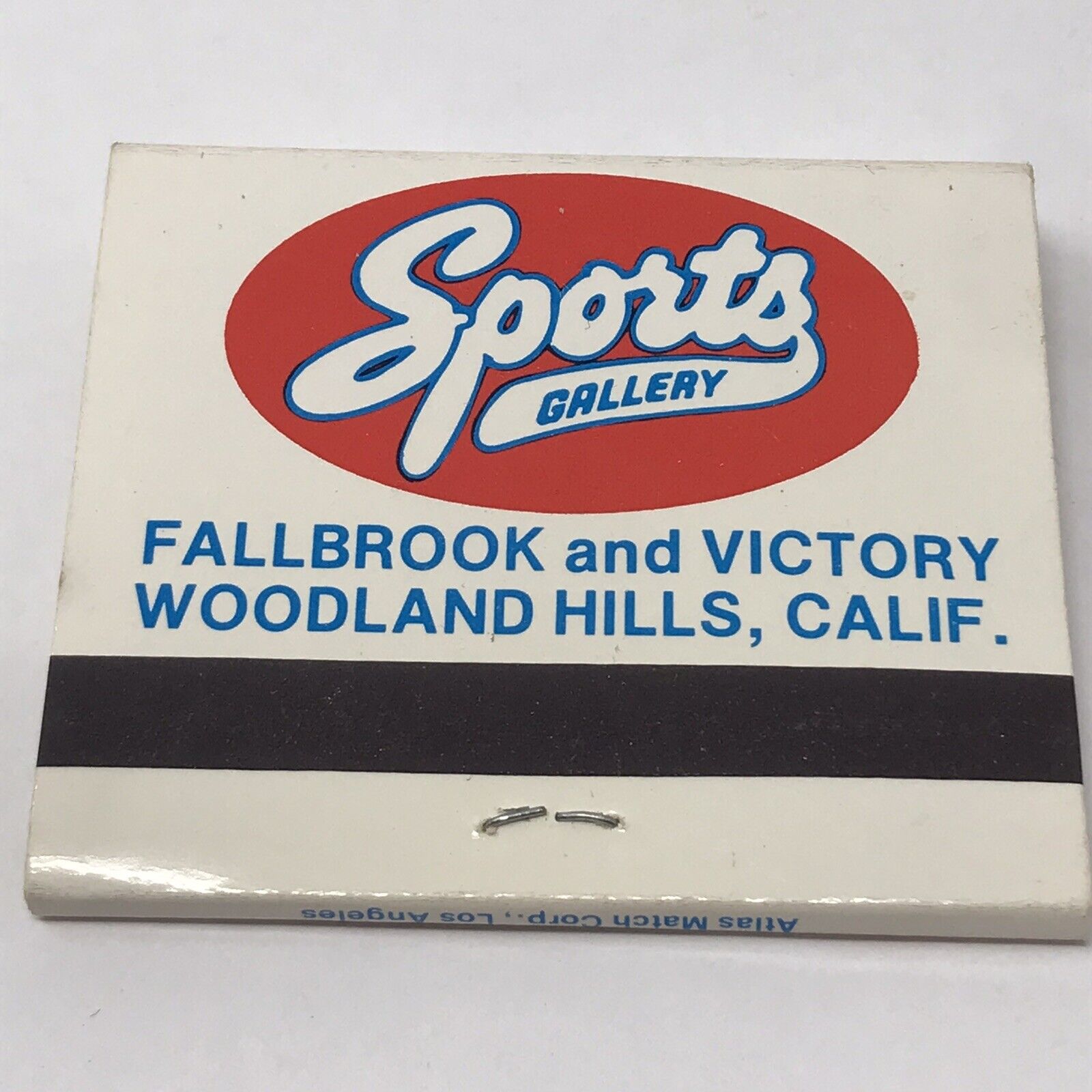 Vintage Matchbook Woodland Hills California Advertisement 