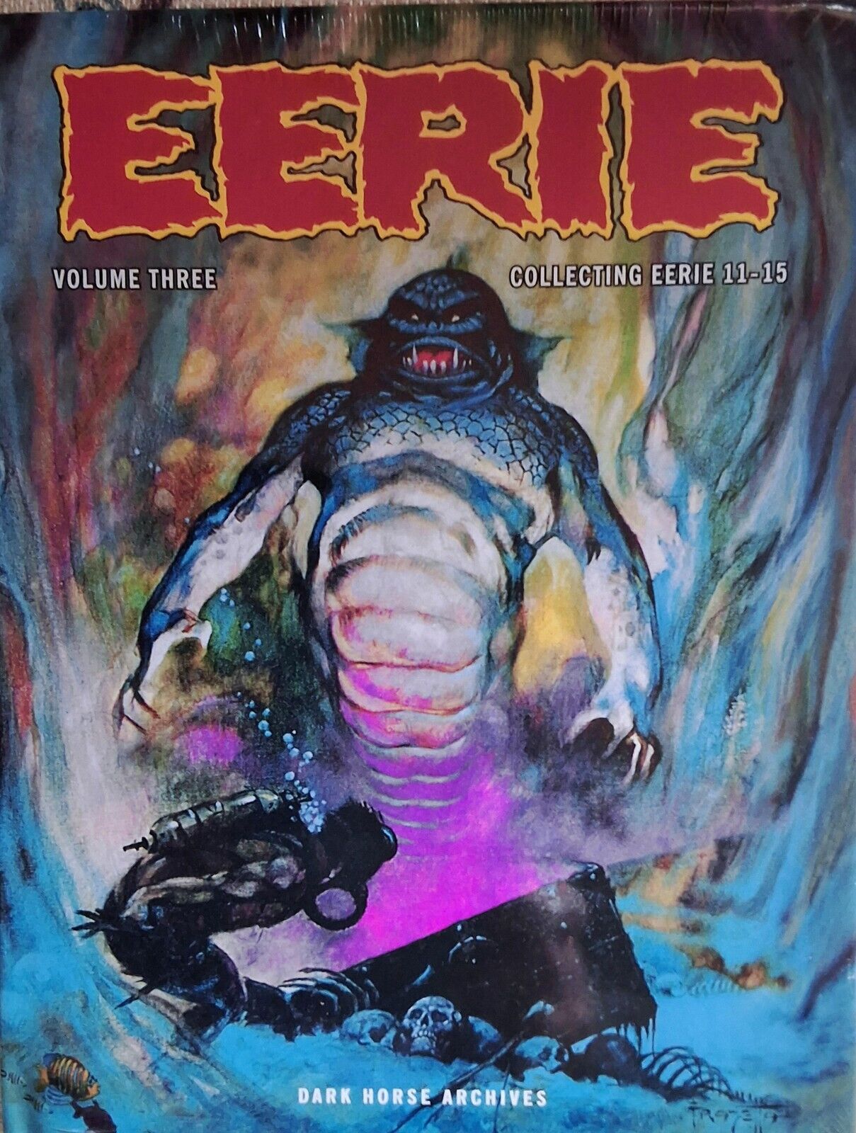 Eerie Archives- Series Volumes 2, 3, 5, 11,  Frank Frazetta &  more