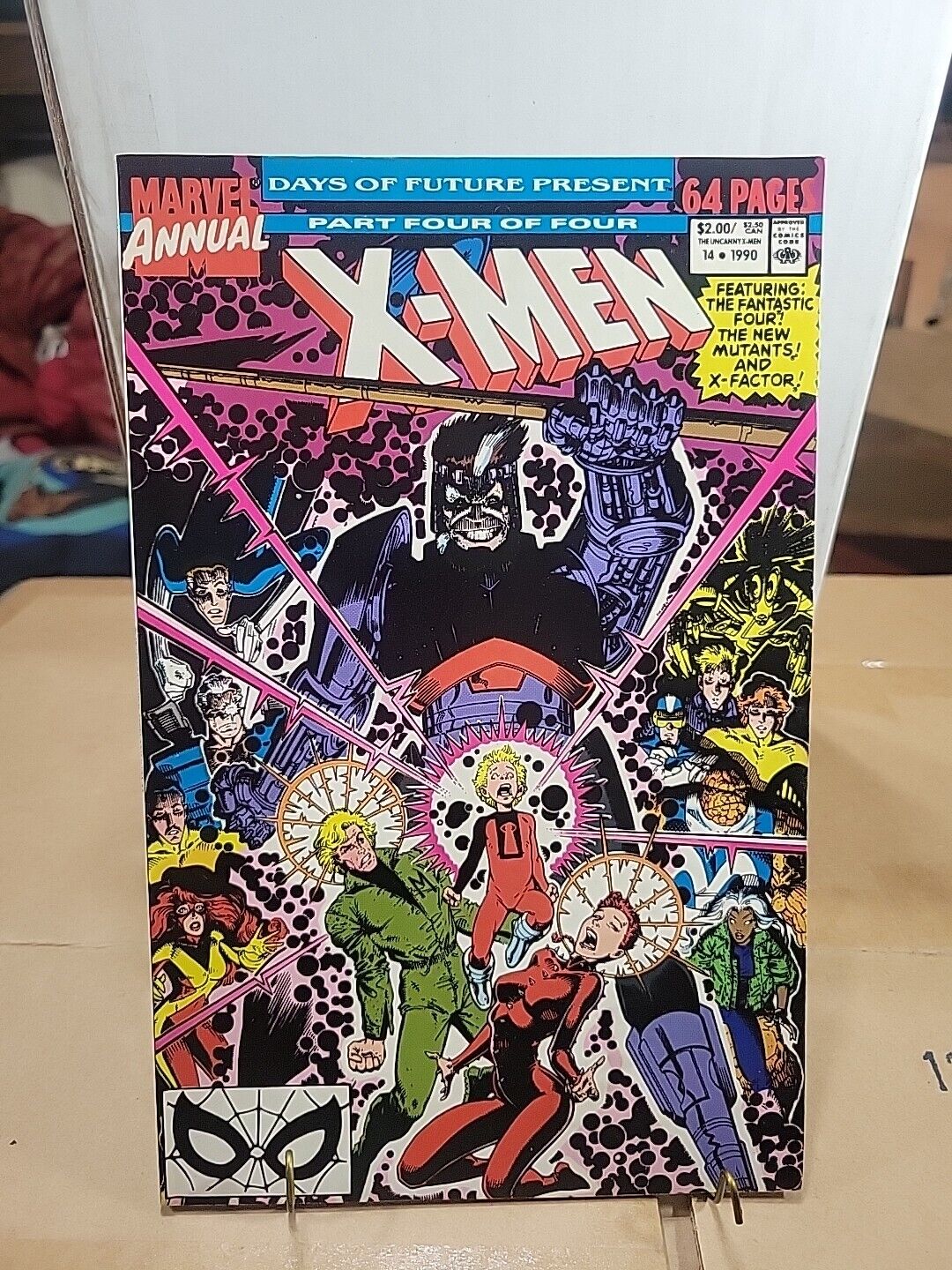 UNCANNY X-MEN ANNUAL #14 1st GAMBIT CAMEO KEY X-MEN BOOK