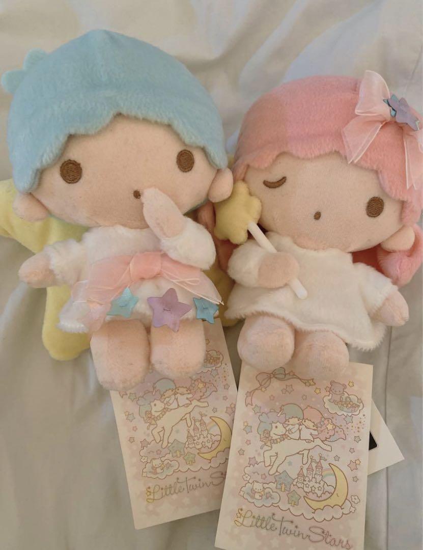 Sanrio Kikirara Little Twin Stars Stuffed Toy
