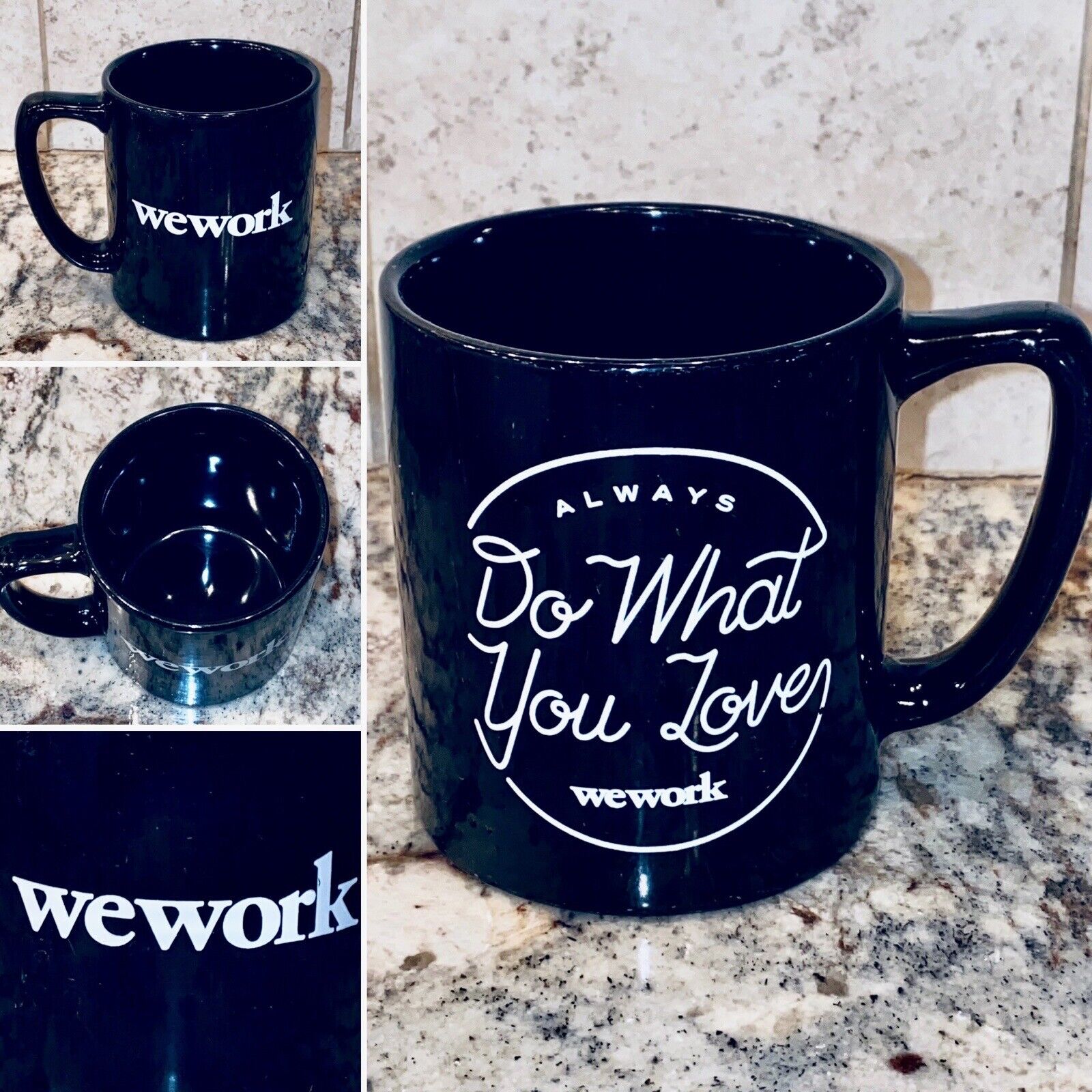 WeWork Coffee Mug Always Do What You Love Adam Rebekah Neumann We Work Office