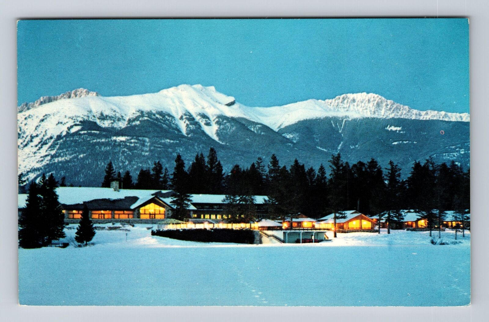 Jasper-Alberta, Jasper Park Lodge, Advertising, Antique Vintage Postcard