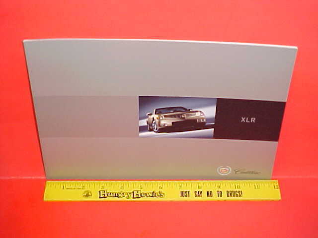 2004 CADILLAC XLR DELUXE PRESTIGE BROCHURE CATALOG EUROPE ENGLISH TEXT 