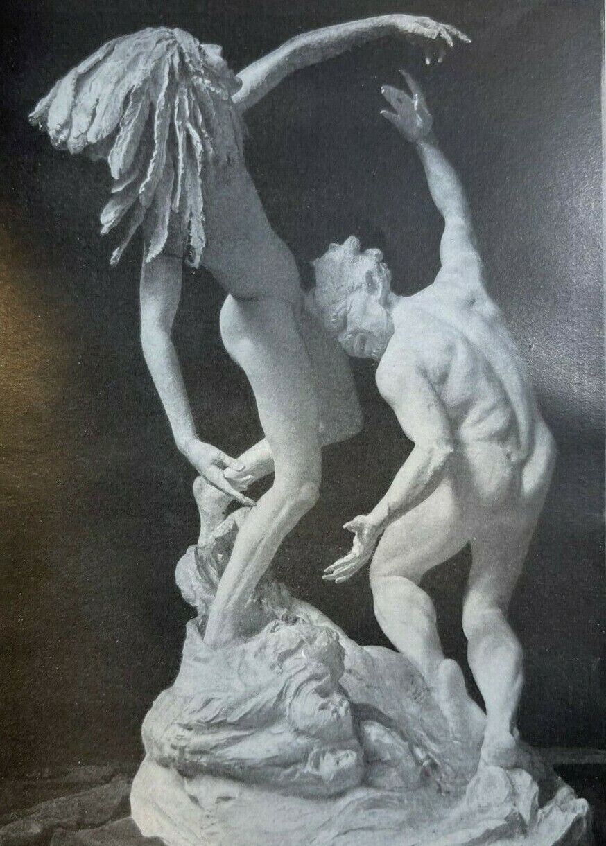 1909 Sculptor Louis Potter illustrated