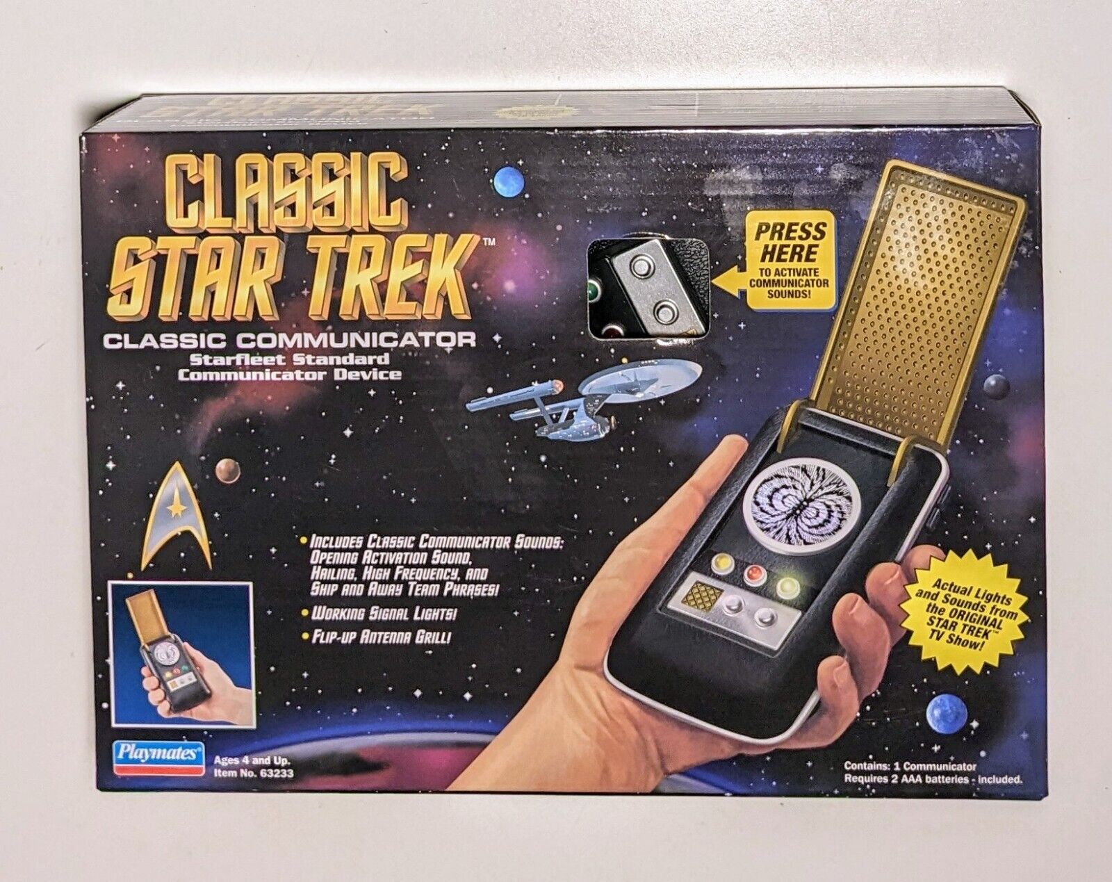 2023 Playmates Star Trek: Original Series Classic Communicator BRAND NEW SEALED