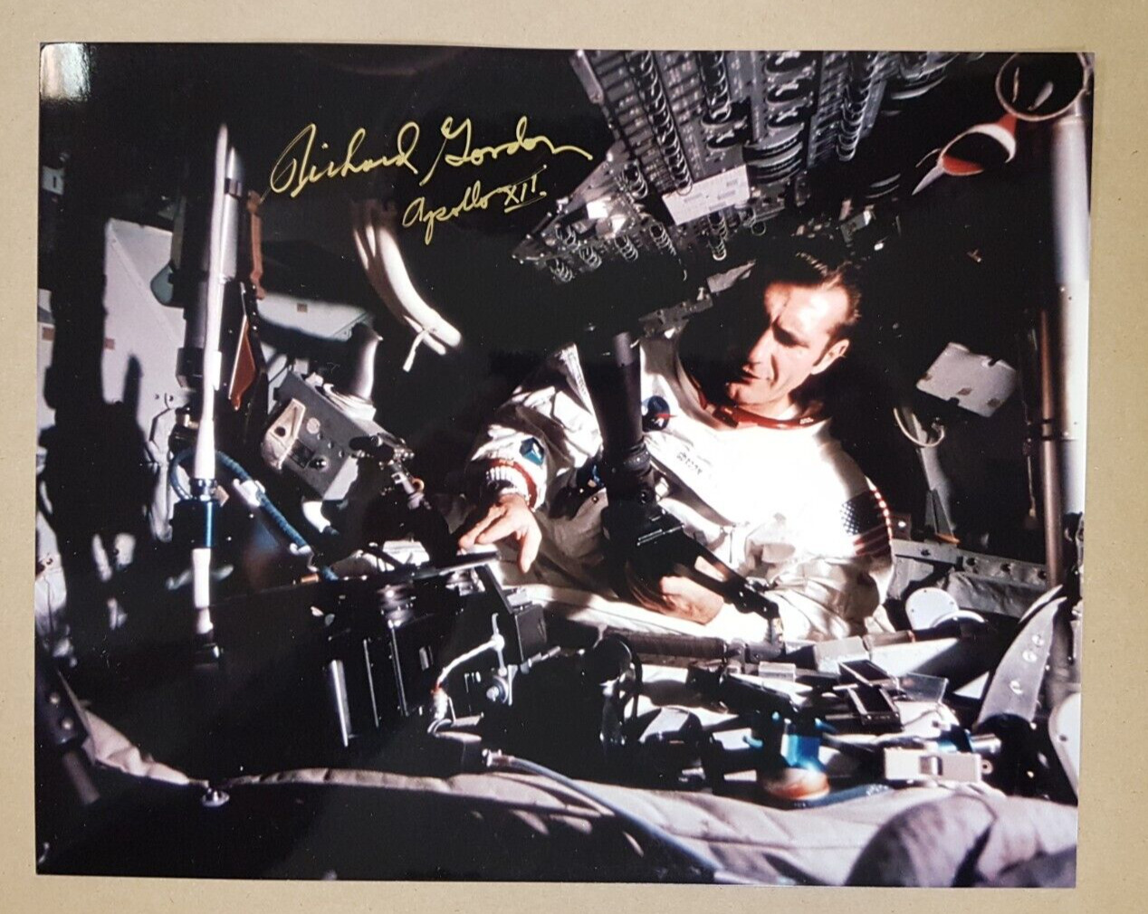 Richard Gordon signed photo Autograph Gemini XI and Apollo XII Astronaut