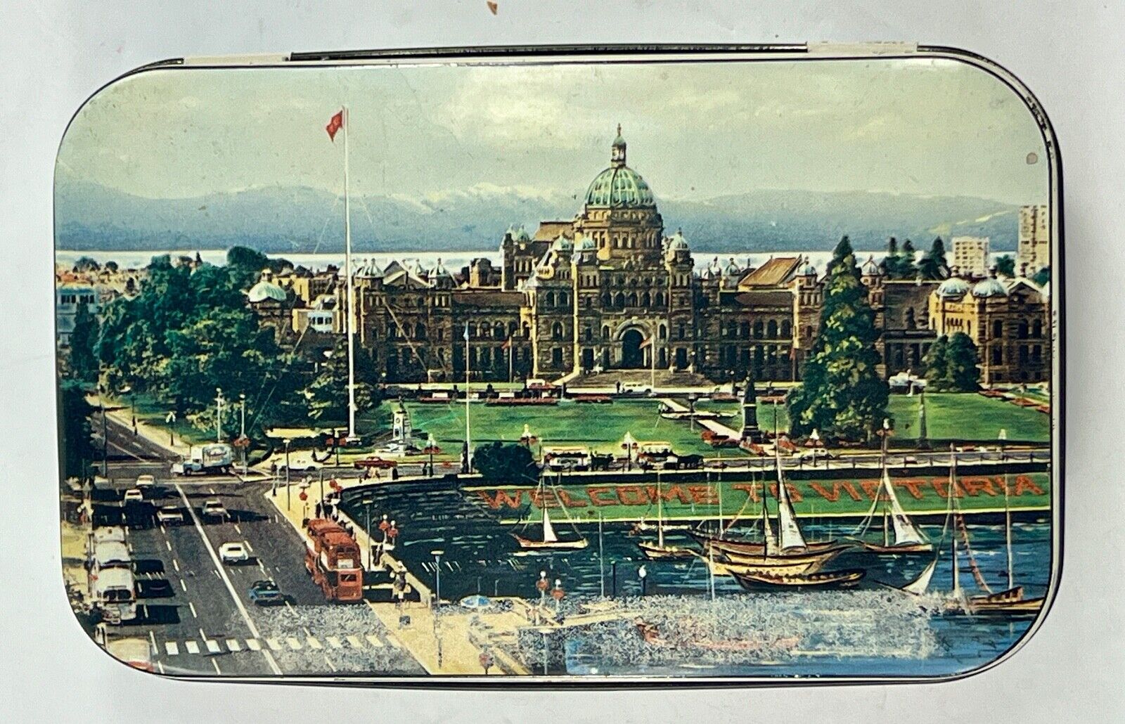 Victoria British Columbia, Canada Vintage Tin -   G3