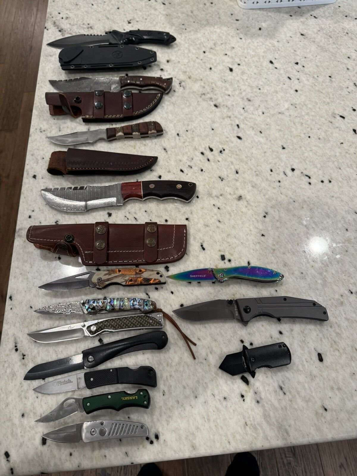 Lot Of 14 Used Knife’s