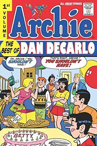 ARCHIE: THE BEST OF DAN DECARLO VOLUME 1 - Hardcover *Excellent Condition*