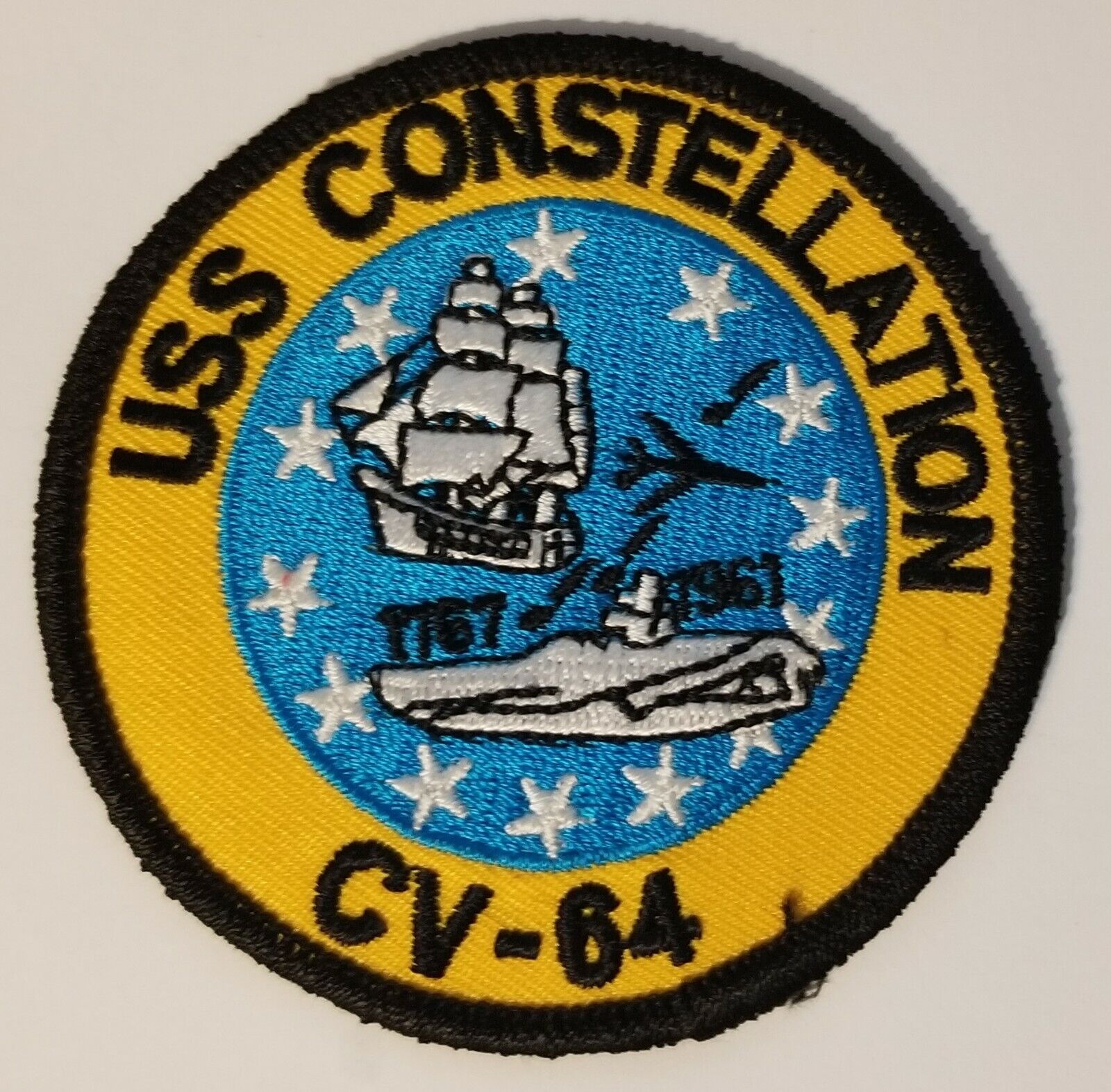 USS CONSTELLATION PATCH  3 inch Round Patch