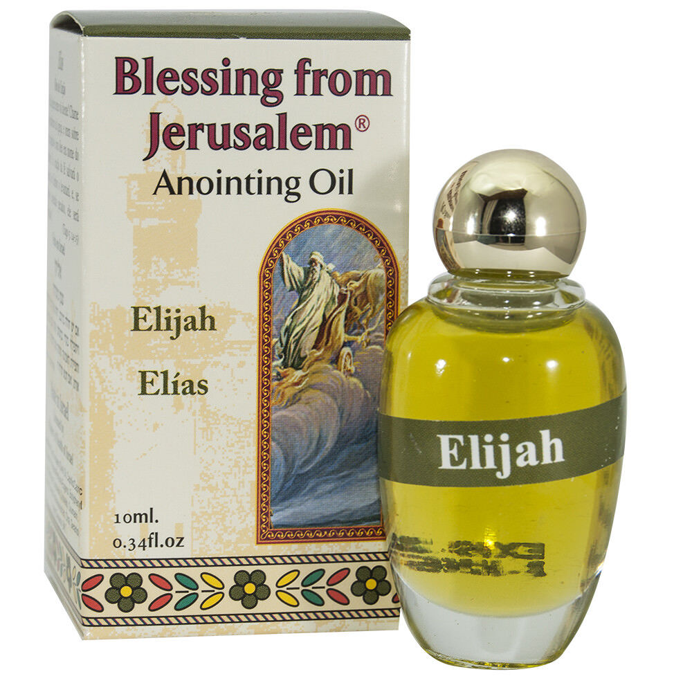 Aromatic Anointing Oil Elijah the prophet Biblical Spices Blessed  0.4fl.oz/10ml