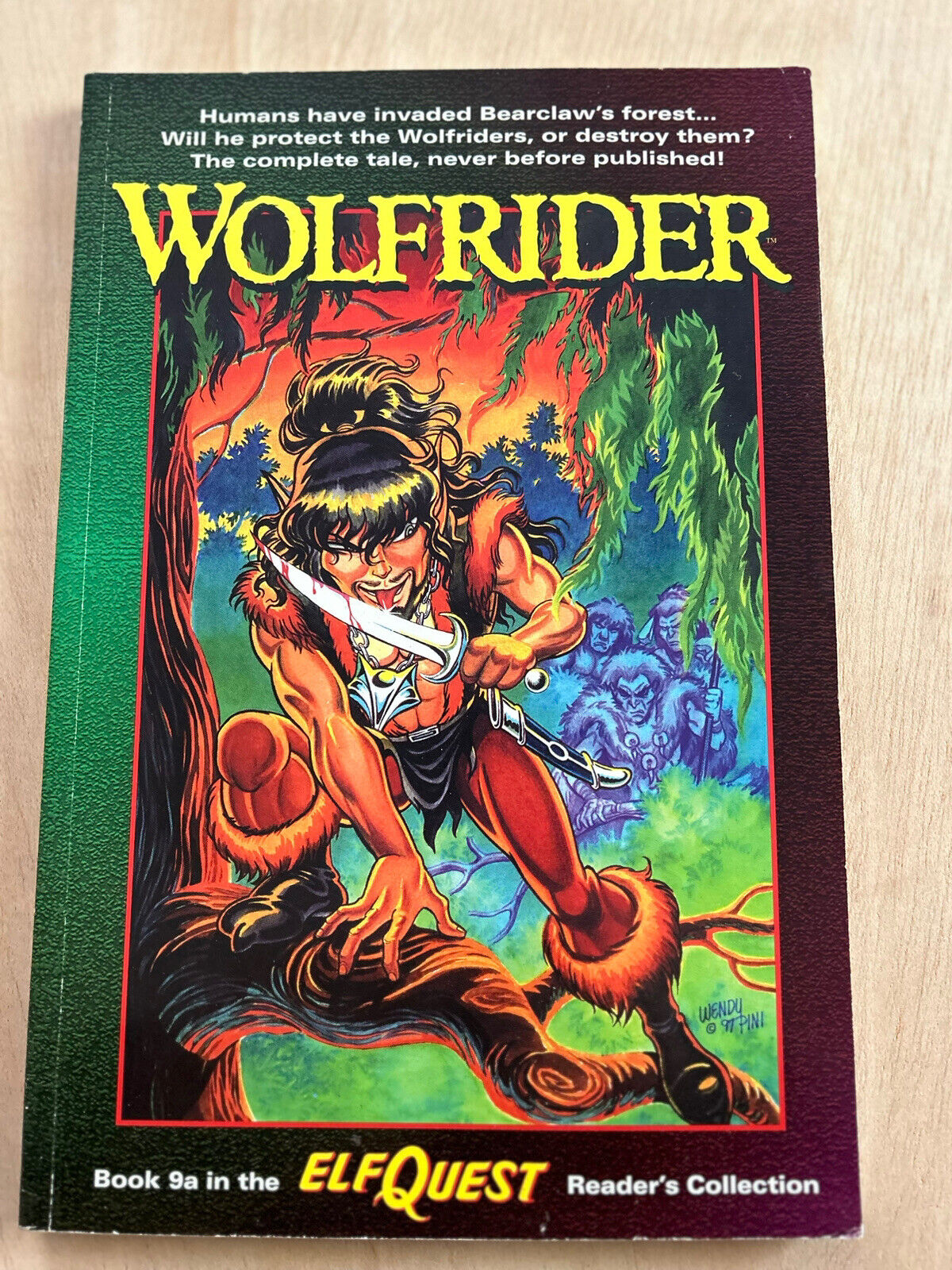 ElfQuest Wolfrider Book 9a Reader's Collection Marx Pini Zugale - Graphic Novel