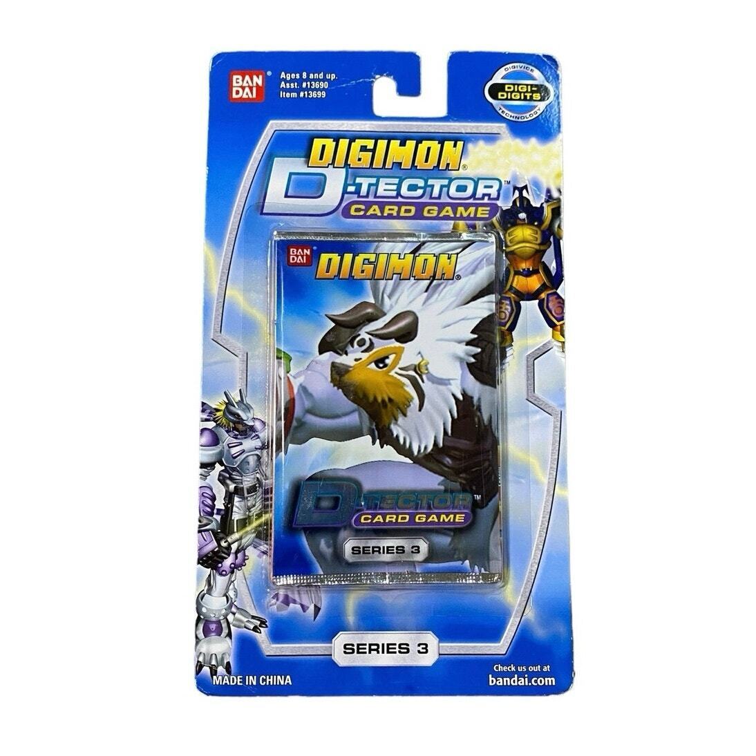 Vintage Digimon D-tector Series 3 Card Game Blister Pack Factory Sealed