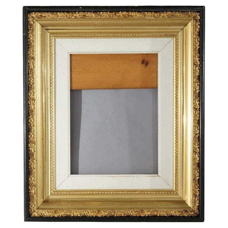 Antique First Finish Giltwood Painting Frame C1890