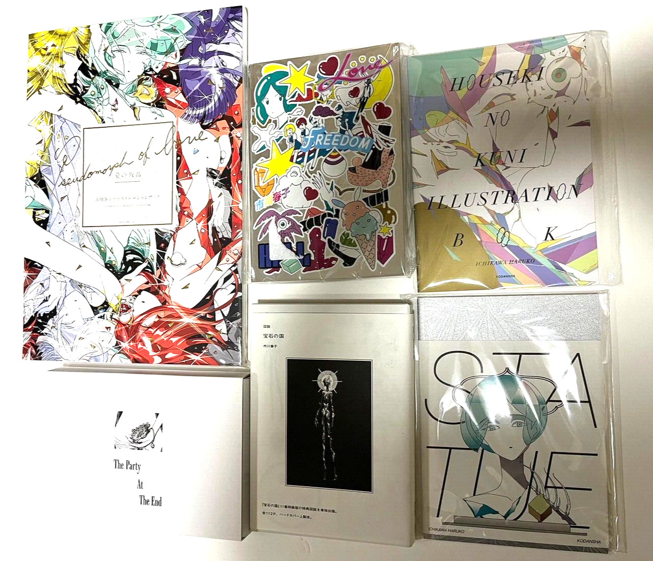 Haruko Ichikawa Houseki No Kuni Land of the Lustrous ART 6 SET Rare