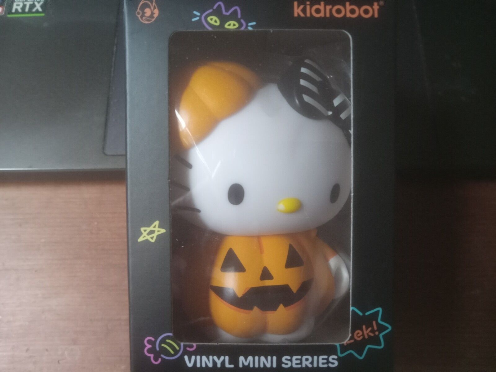 Hello Kitty Halloween Kidrobot Vinyl Mini Series Pumpkin