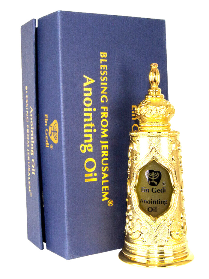 ISRAEL Luxurious Gold TORAH Anointing Oil  scented Light of Jerusalem  0.9fl.oz