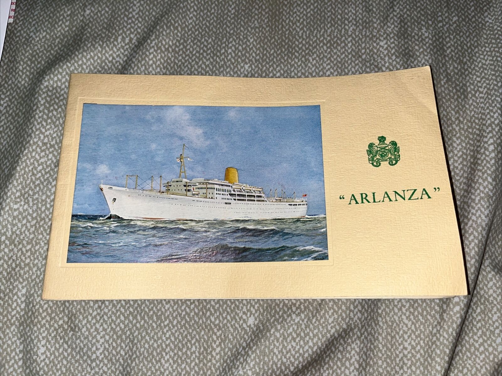 Vintage Royal Mail Lines Brochure: Introducing Arlanza - South American Service