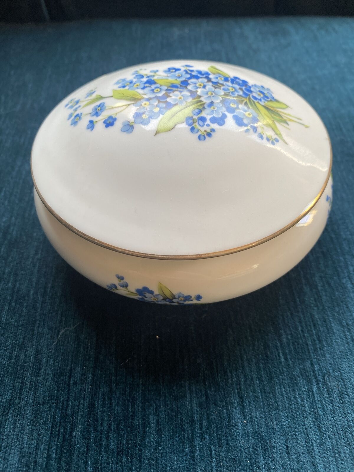 Limoges Porcelain Trinket Dish Made In France Vintage