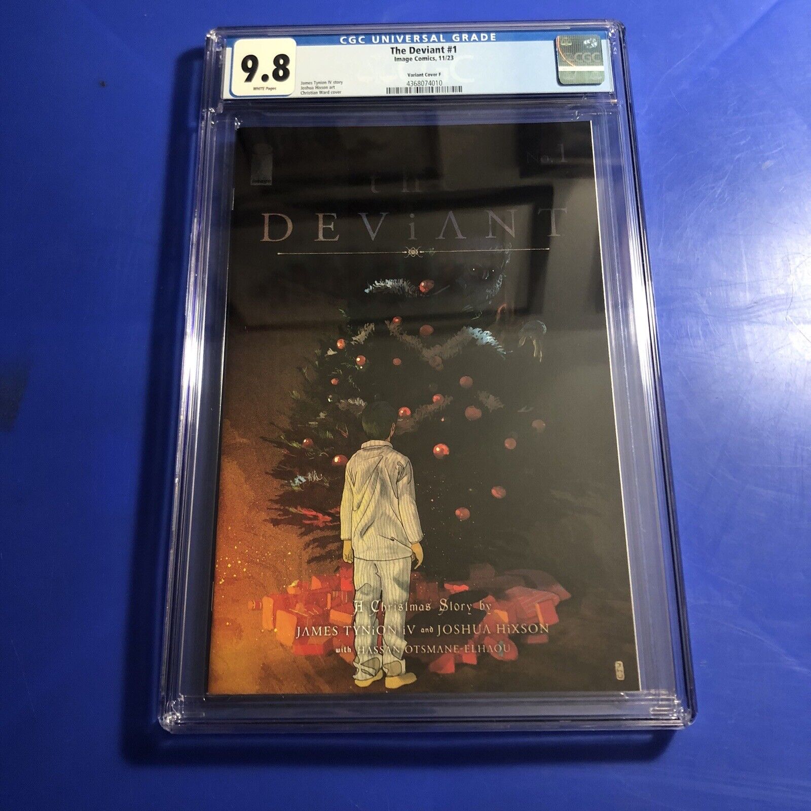 The Deviant #1 CGC 9.8 1:75 Christian Ward Variant Cover F Tynion Comic 2023