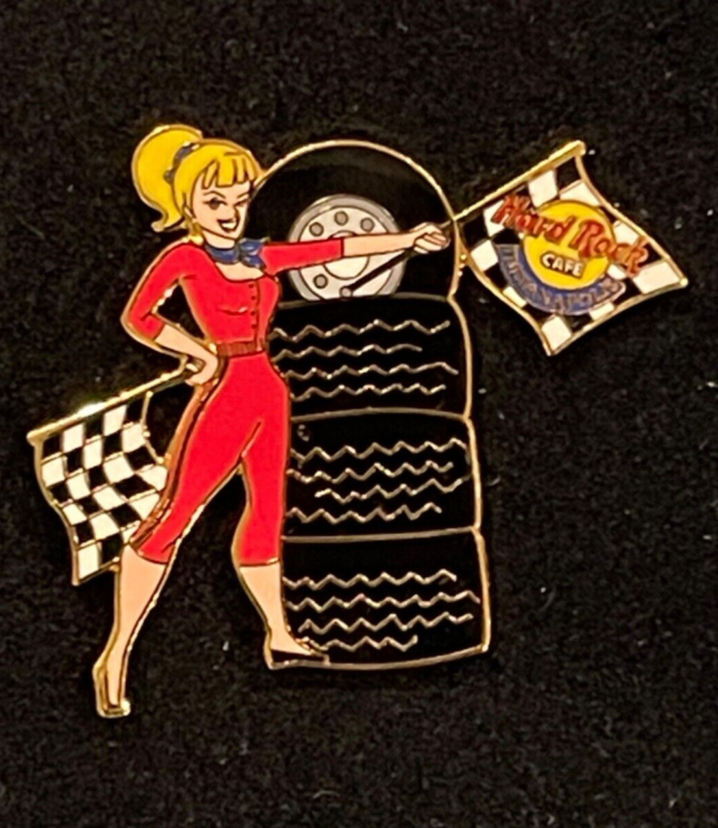 Hard Rock Cafe Indianapolis Sexy Blonde Pit Crew Girl PIN