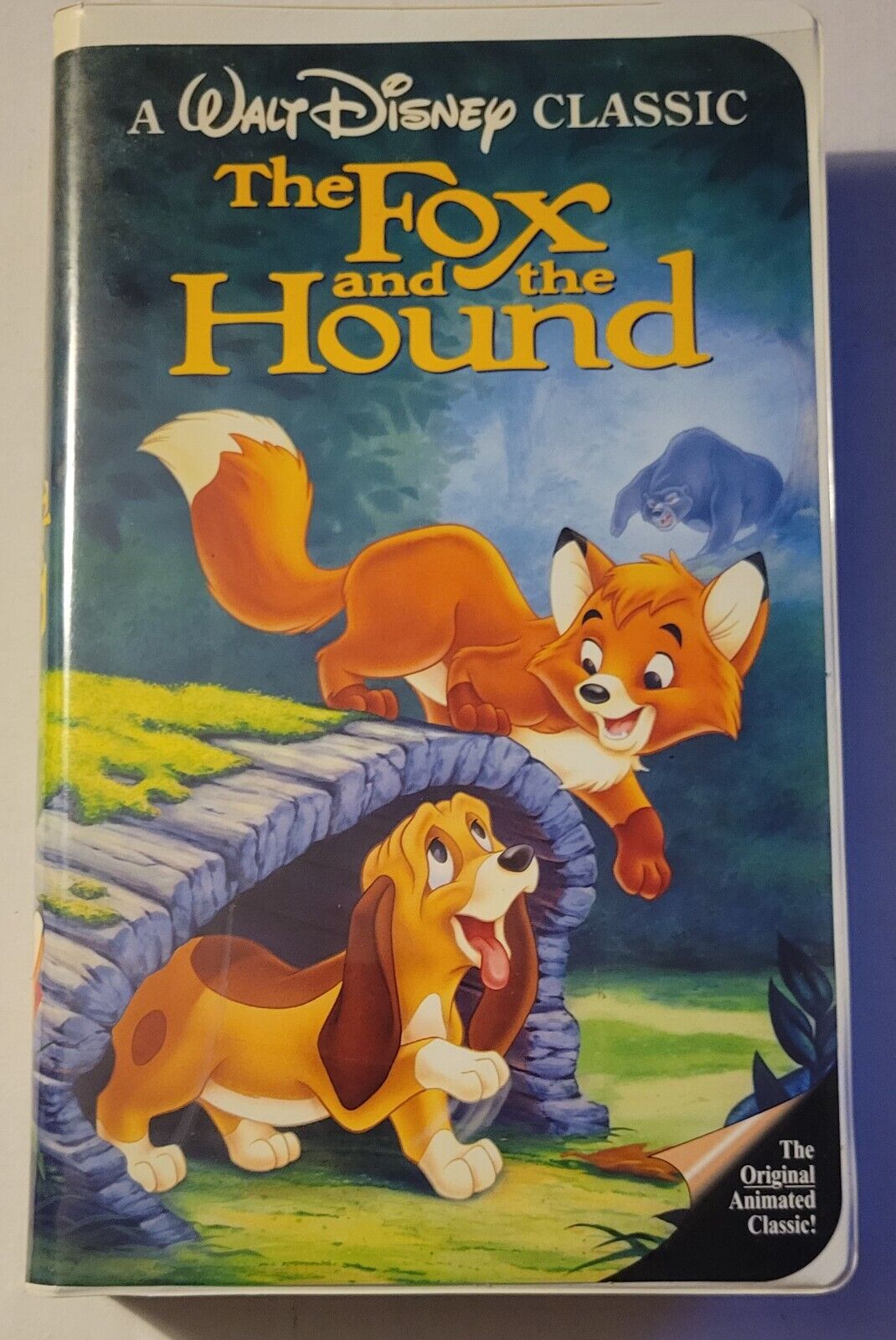 RARE Black Diamond Edition The Fox and the Hound VHS Tape - Walt Disney Classics