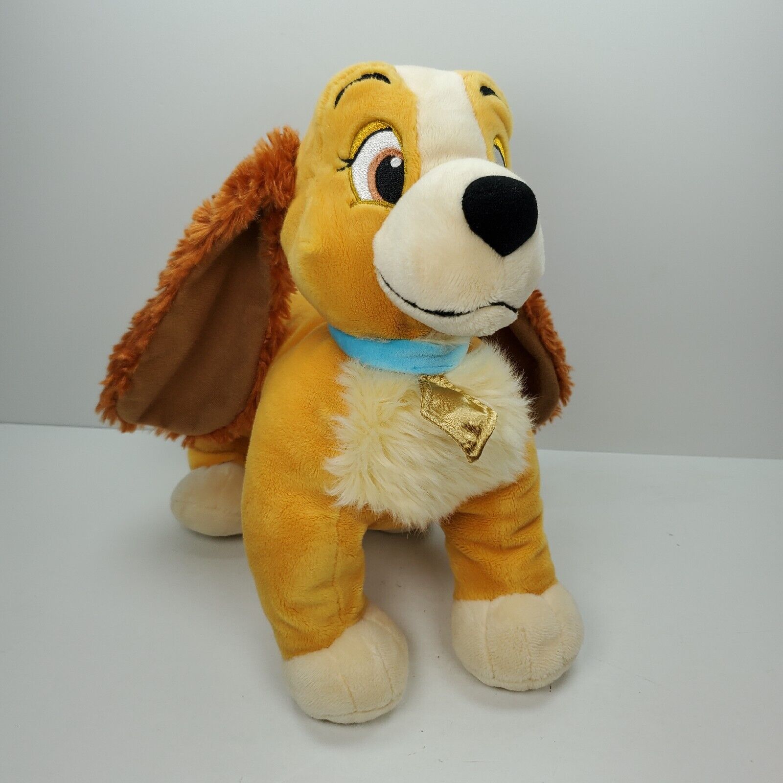 Disney Store Lady And The Tramp Plush Dog 12