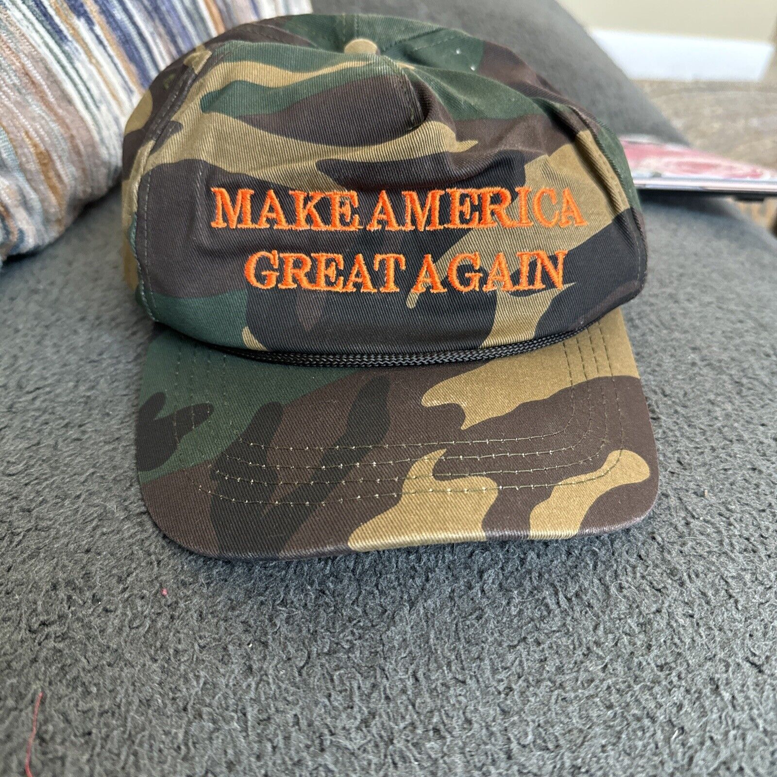 Official Authentic CaliFame Trump 2016 Camo MAGA Hat Cap