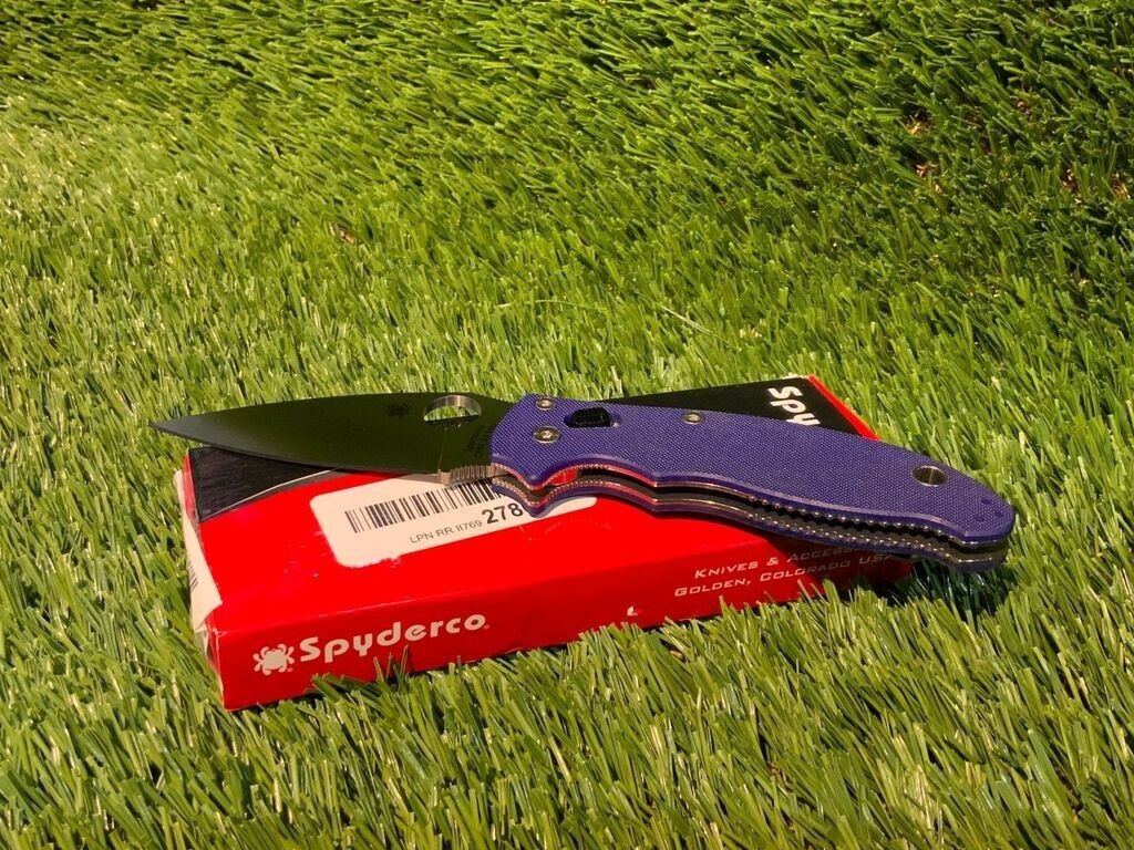 Spyderco Manix 2 Signature Knife with 3.37