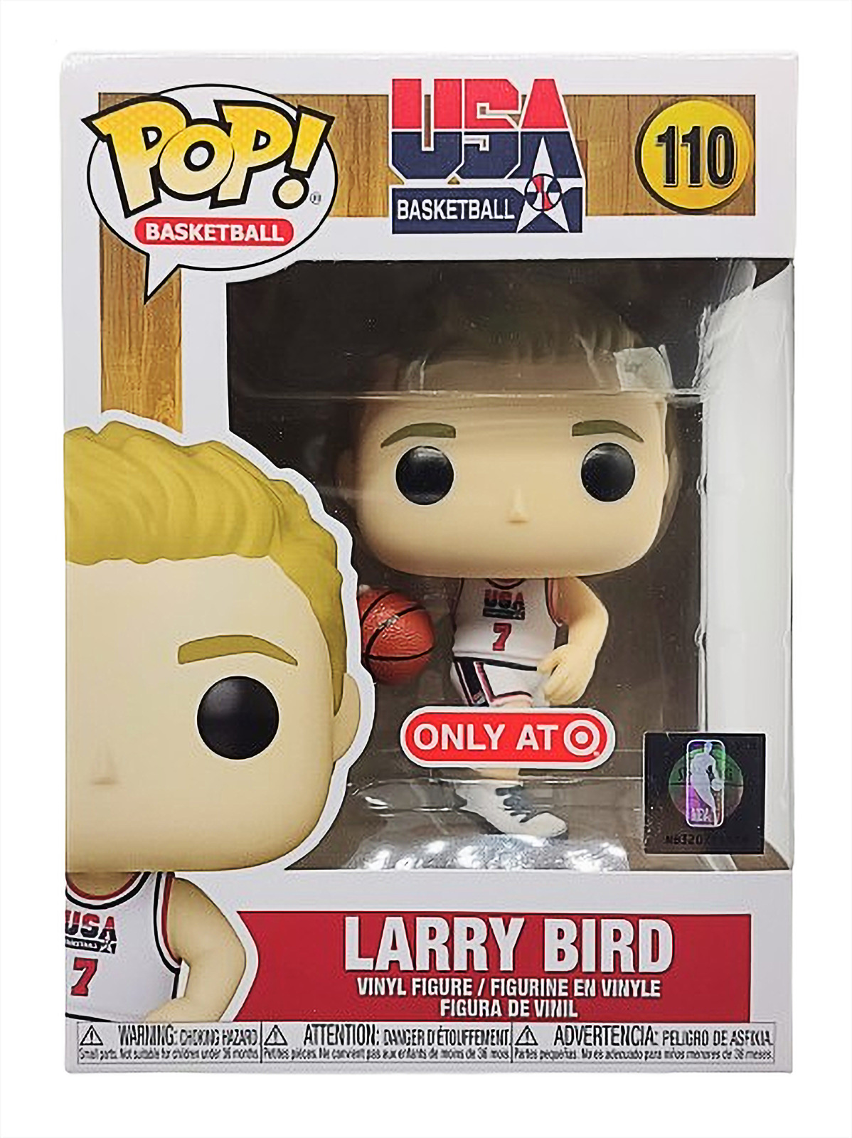 Funko Pop Basketball Larry Bird 110 Target Exclusive Vinyl Figure