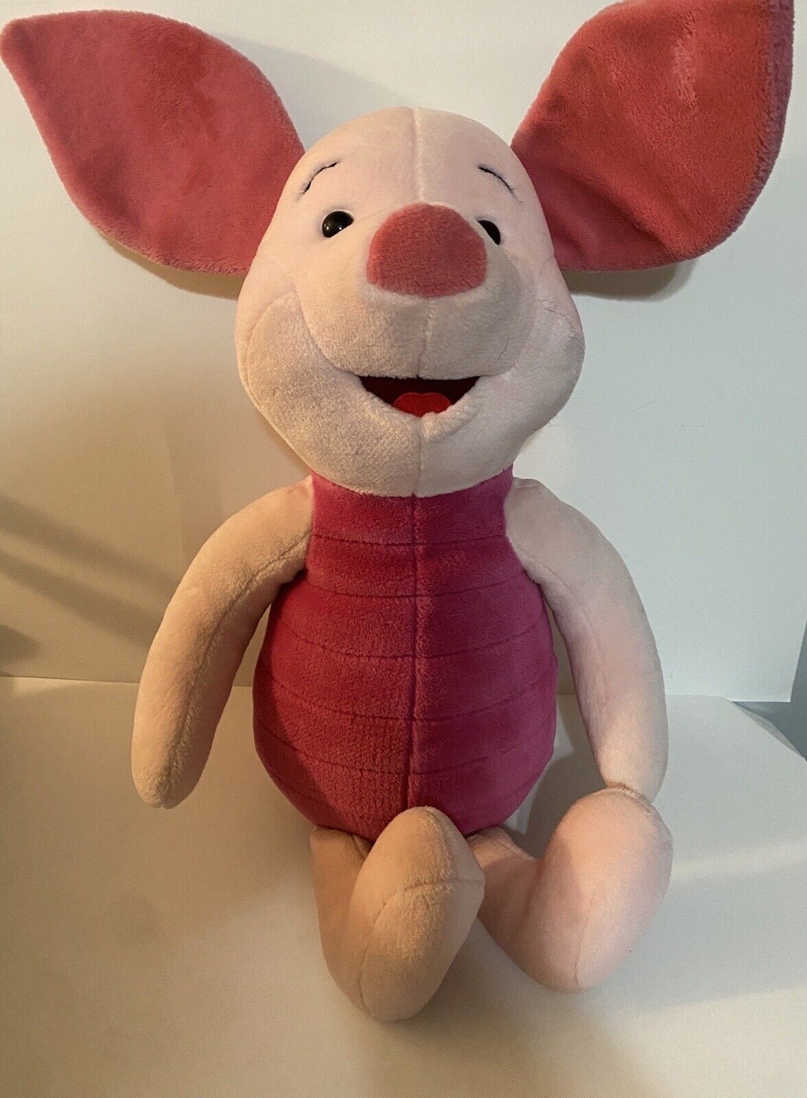 Vintage Mattel Disney Arcotoys Piglet Plush Winnie the Pooh 24”Large Jumbo HUGE