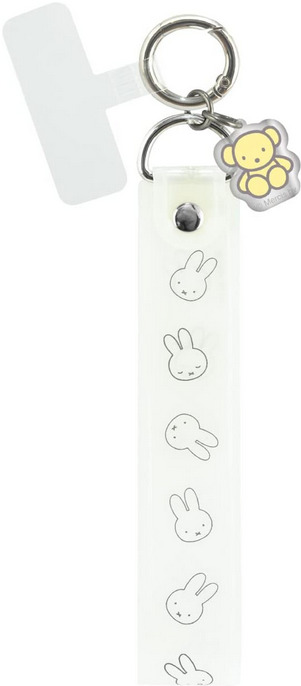 New Miffy Rabbit Multi-Use iPhone Phone Ring Smartphone Hand Holder Strap Set