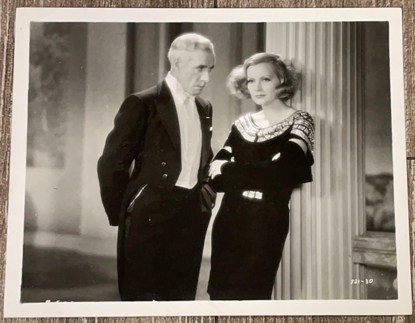GRETA GARBO & LEWIS STONE STUNNING PORTRAIT IN Inspiration 1931 ORIG PHOTO 375