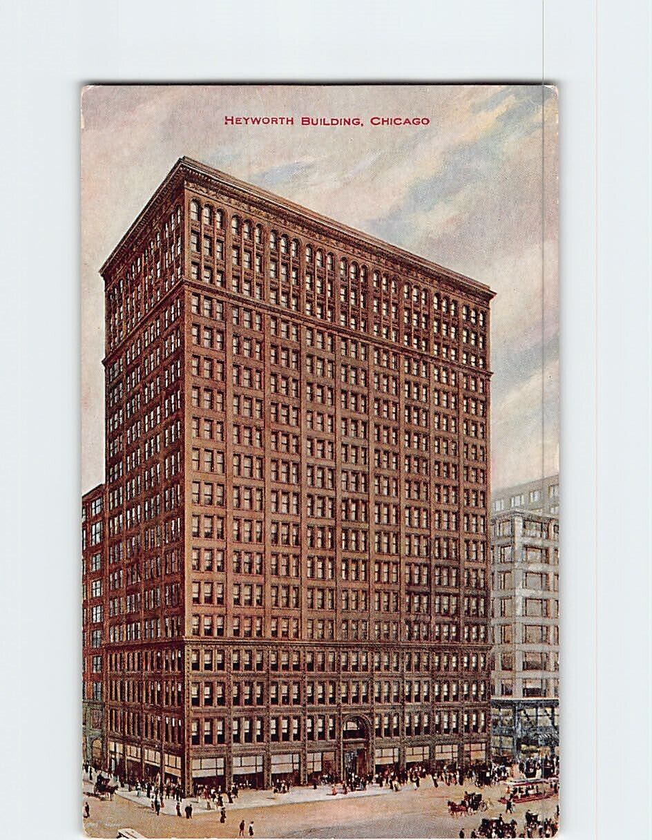 Postcard Heyworth Building Chicago Illinois USA