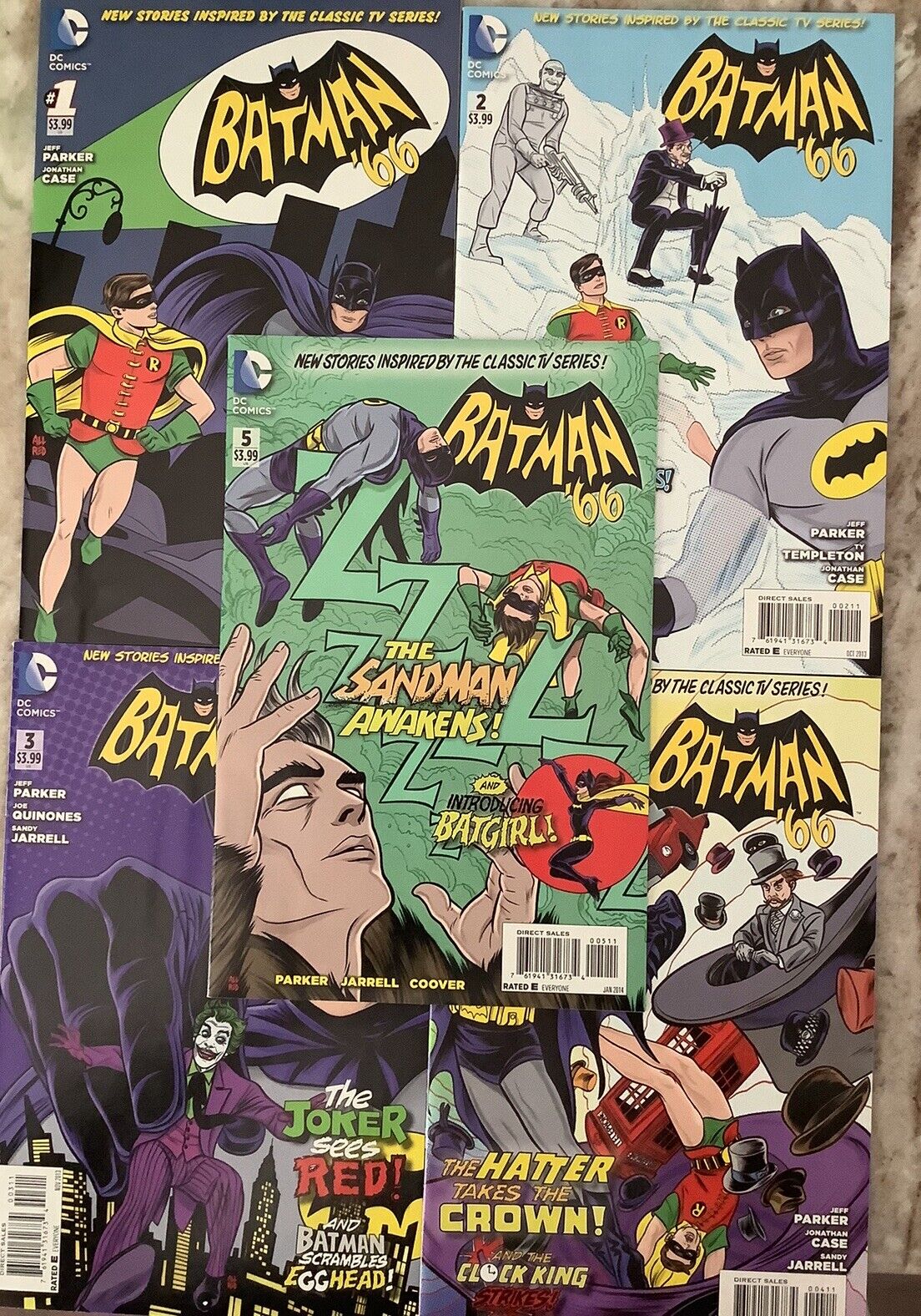 Batman ‘66 DC 1-5 2013/14 Comic Books