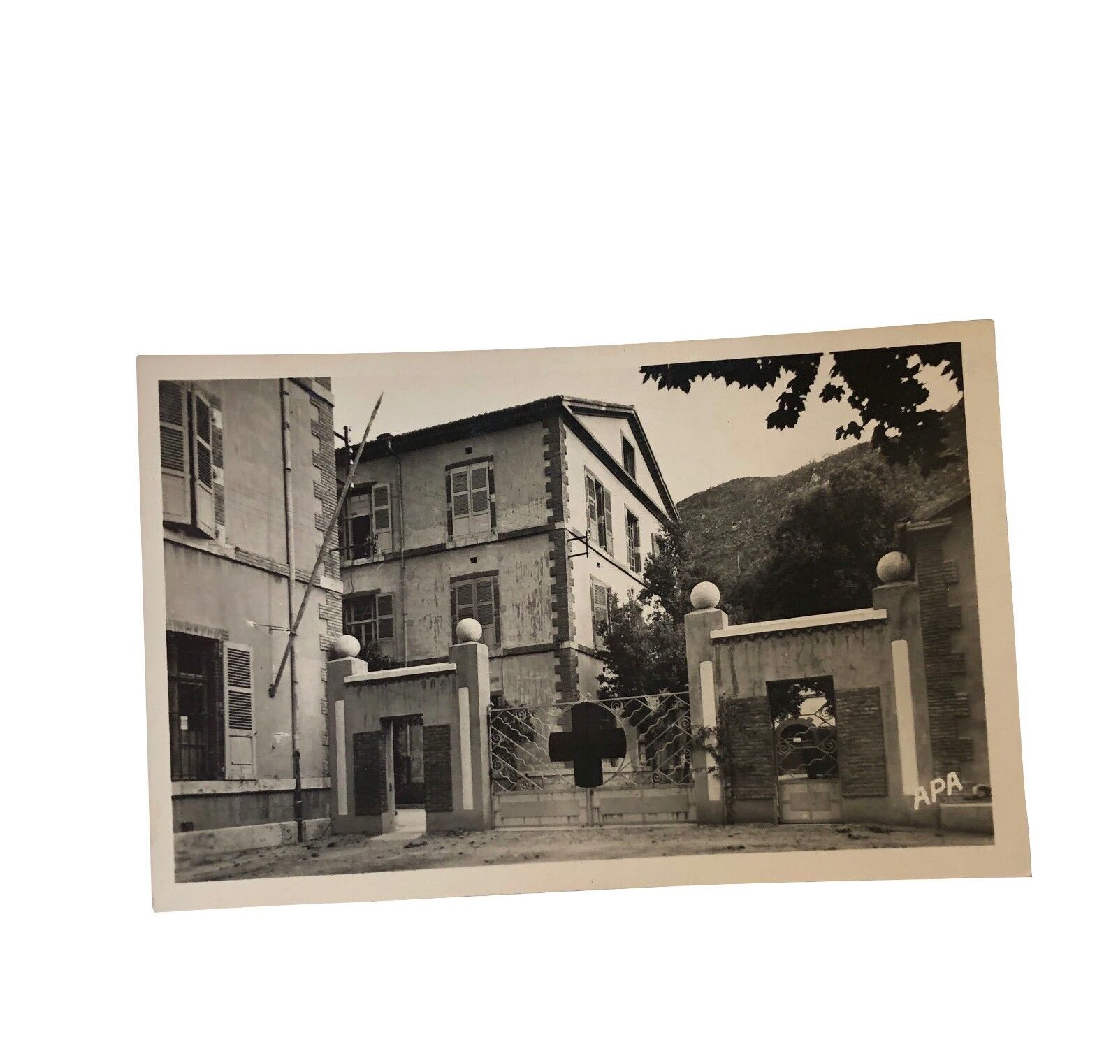 1954 Vintage Postcard of Amelie-Les-Bains, Pyrenees Orientales, RPPC