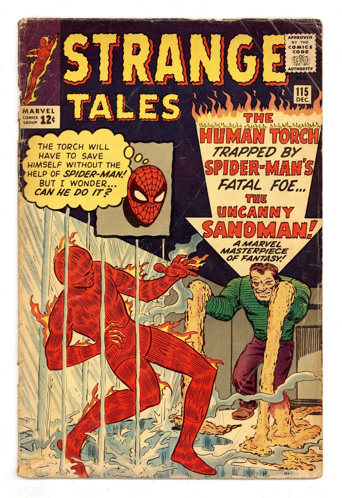 Strange Tales #115 GD+ 2.5 1963