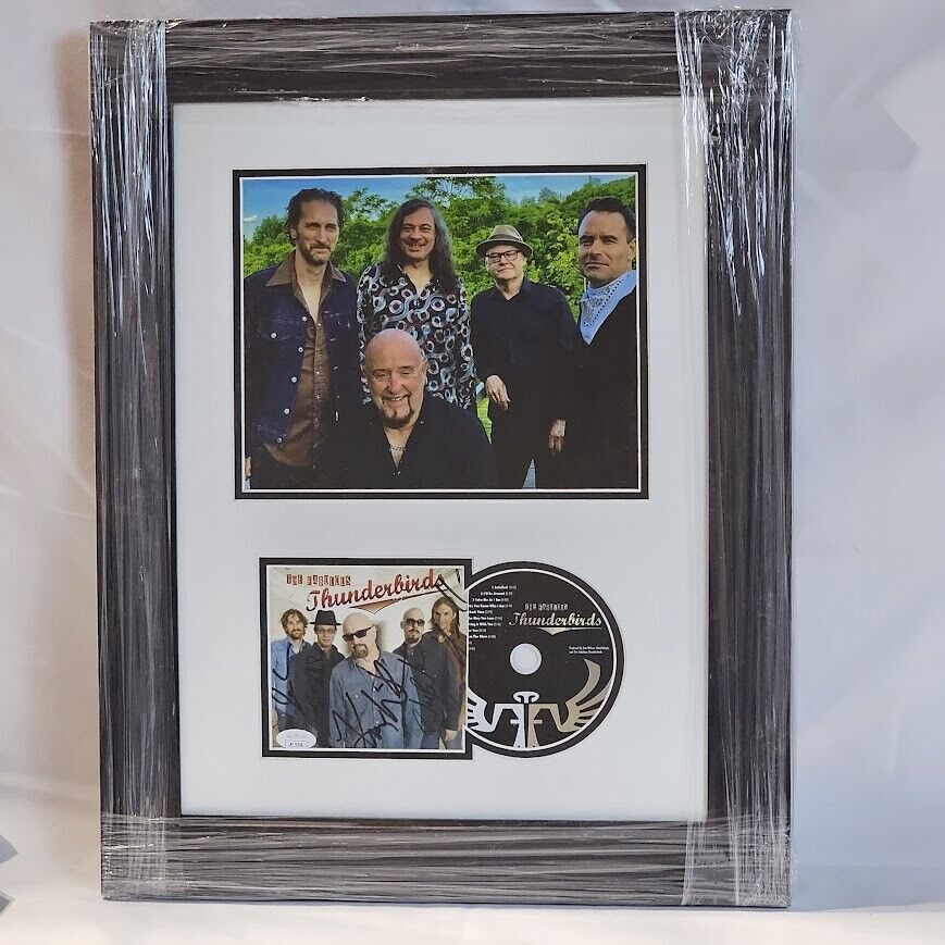 The Fabulous Thunderbirds Band  Signed Autographed CD JSA authenticated  Framed