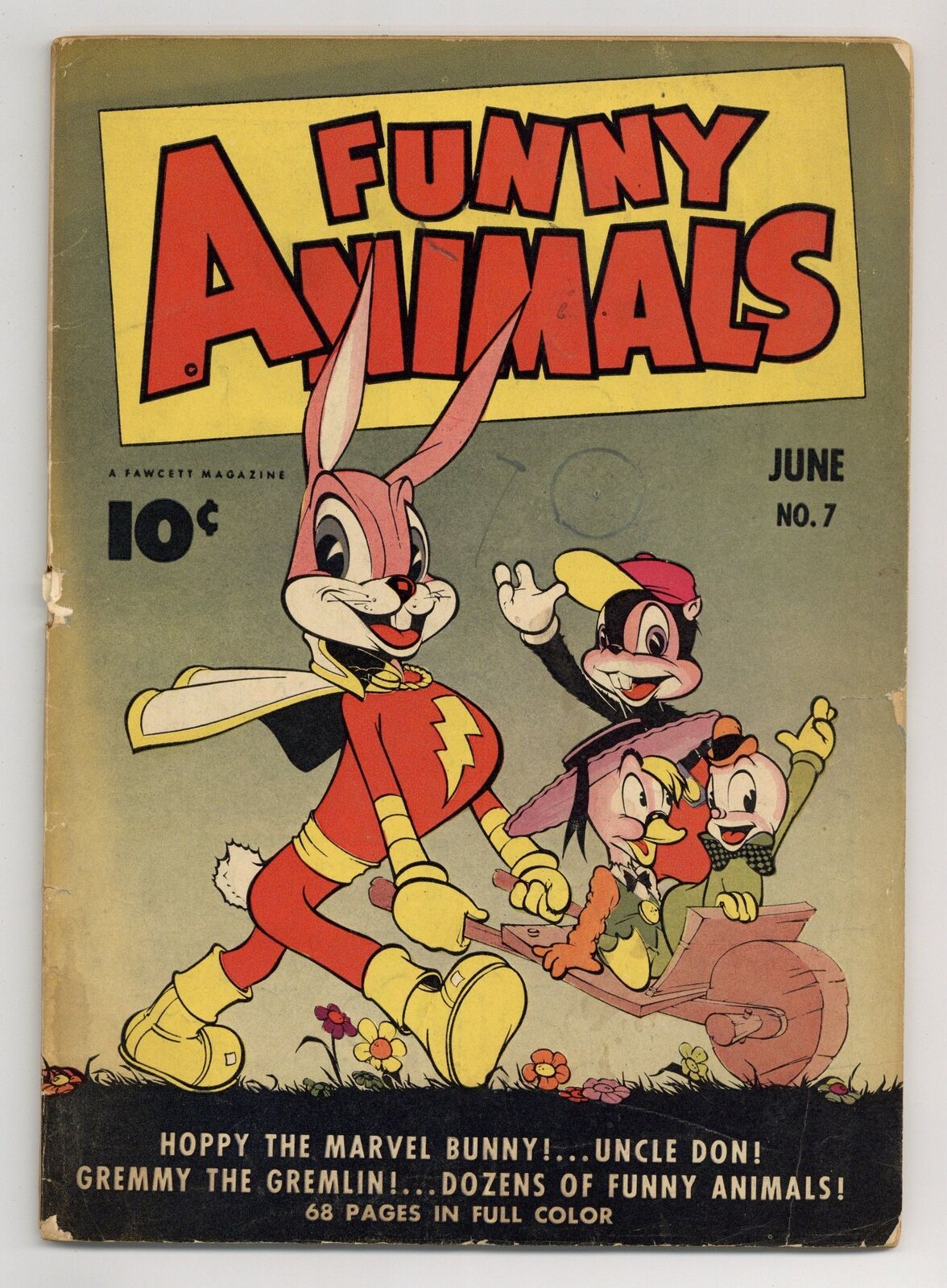 Fawcett\'s Funny Animals #7 GD 2.0 1943