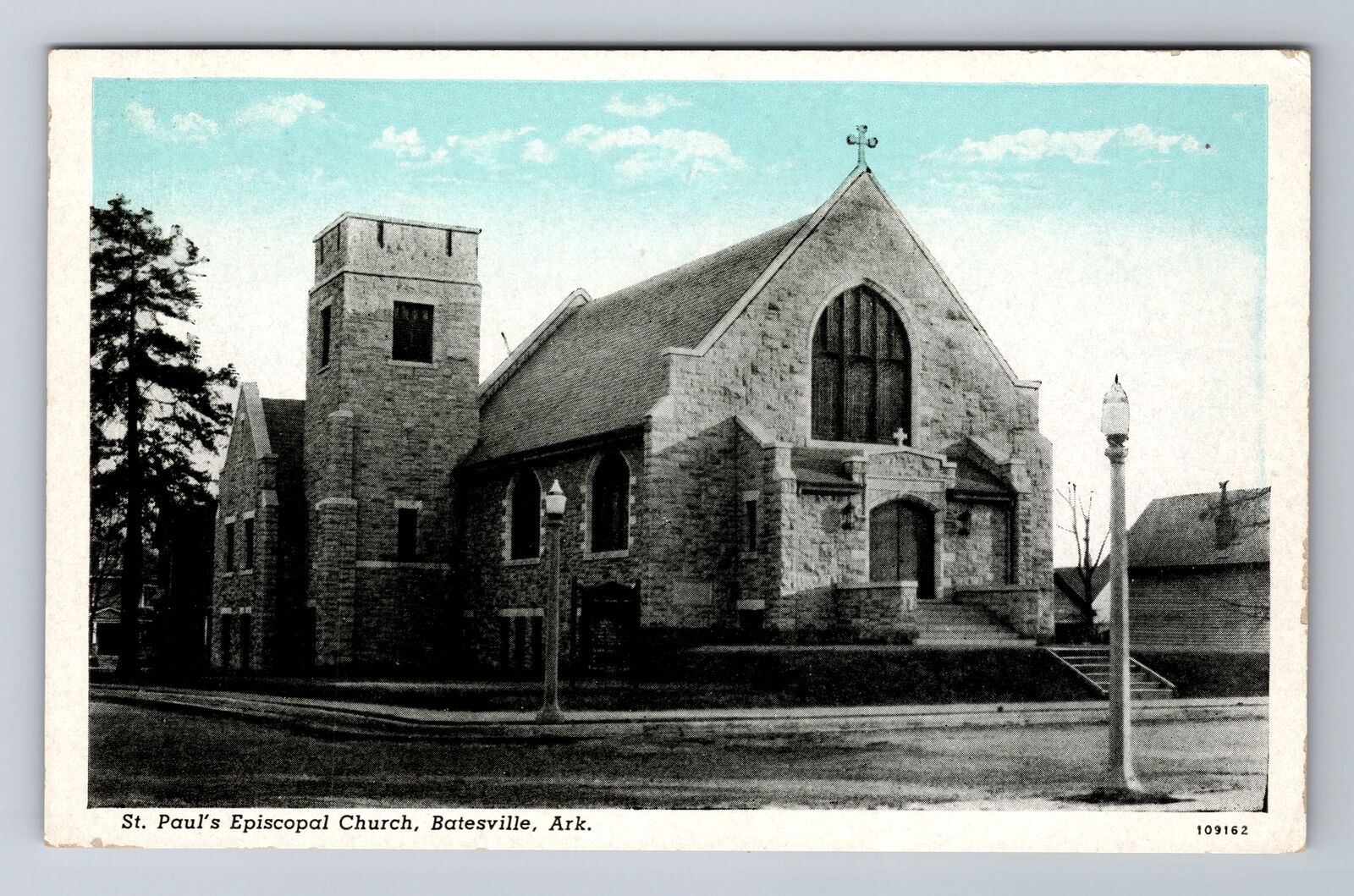 Batesville AR-Arkansas, St Paul's Episcopal Church, Religion, Vintage Postcard
