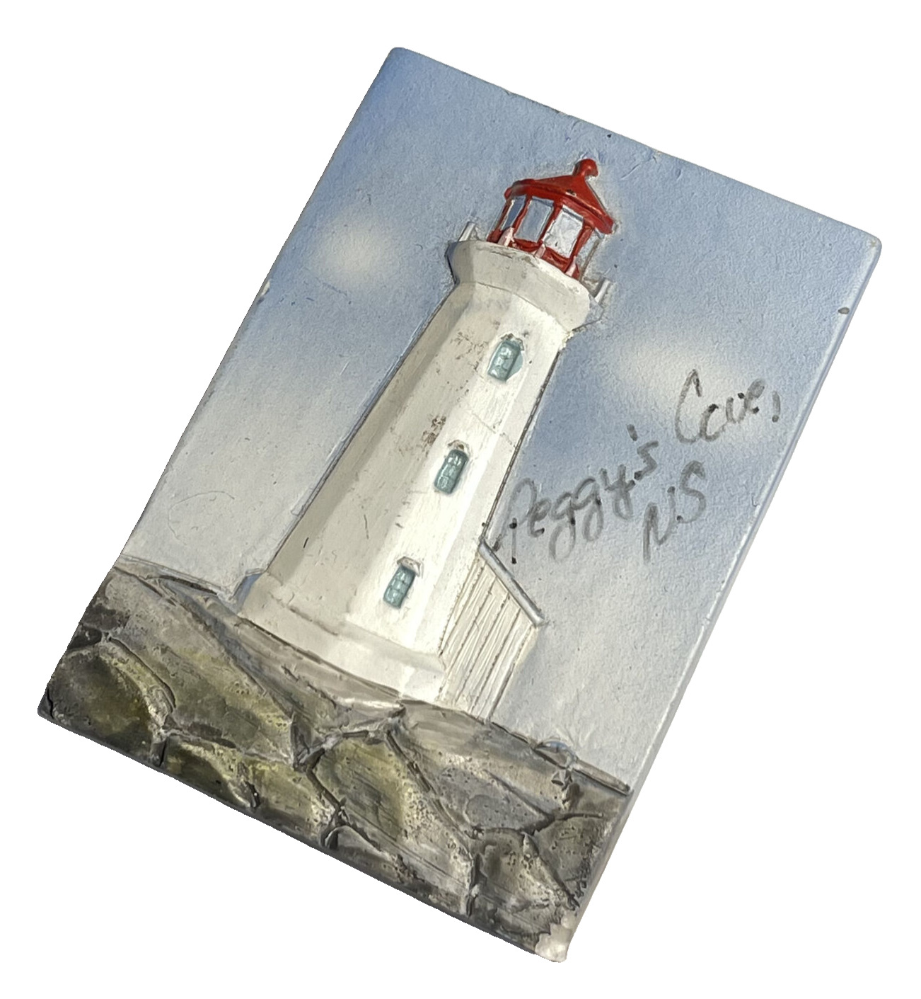 Peggy\'s Cove, NS (Nova Scotia) Light House - Souvenir Refrigerator Fridge Magnet