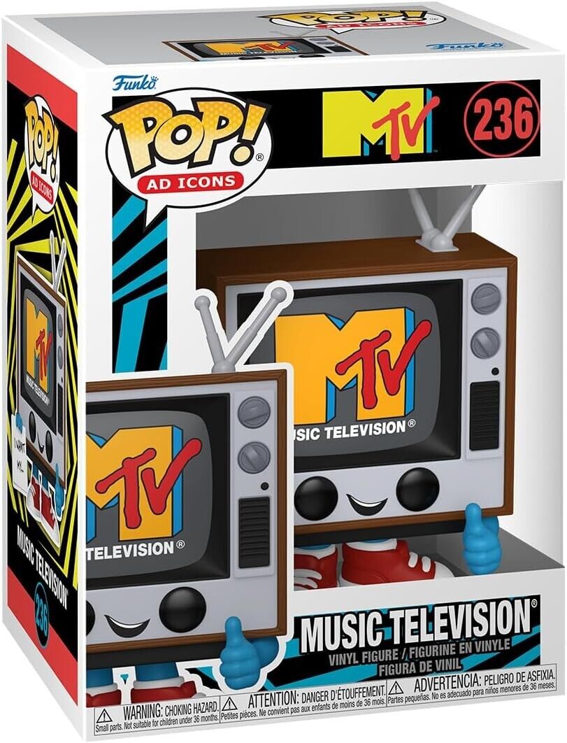 Funko Pop Ad Icons: MTV - Music Television #236 (PRE-ORDER)
