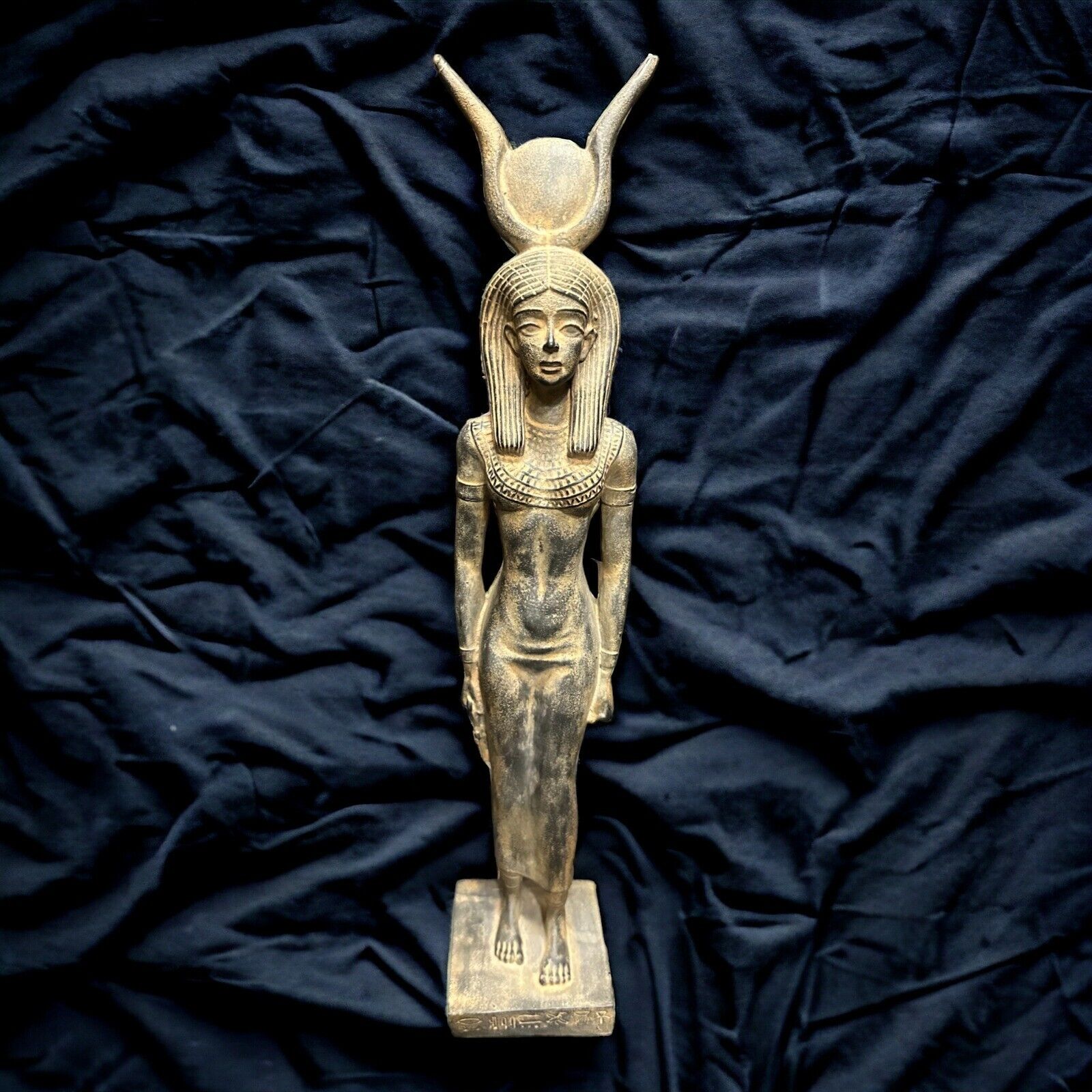 RARE ANCIENT EGYPTIAN ANTIQUES Hathor Statue Goddess of Sensuality Pharaonic BC