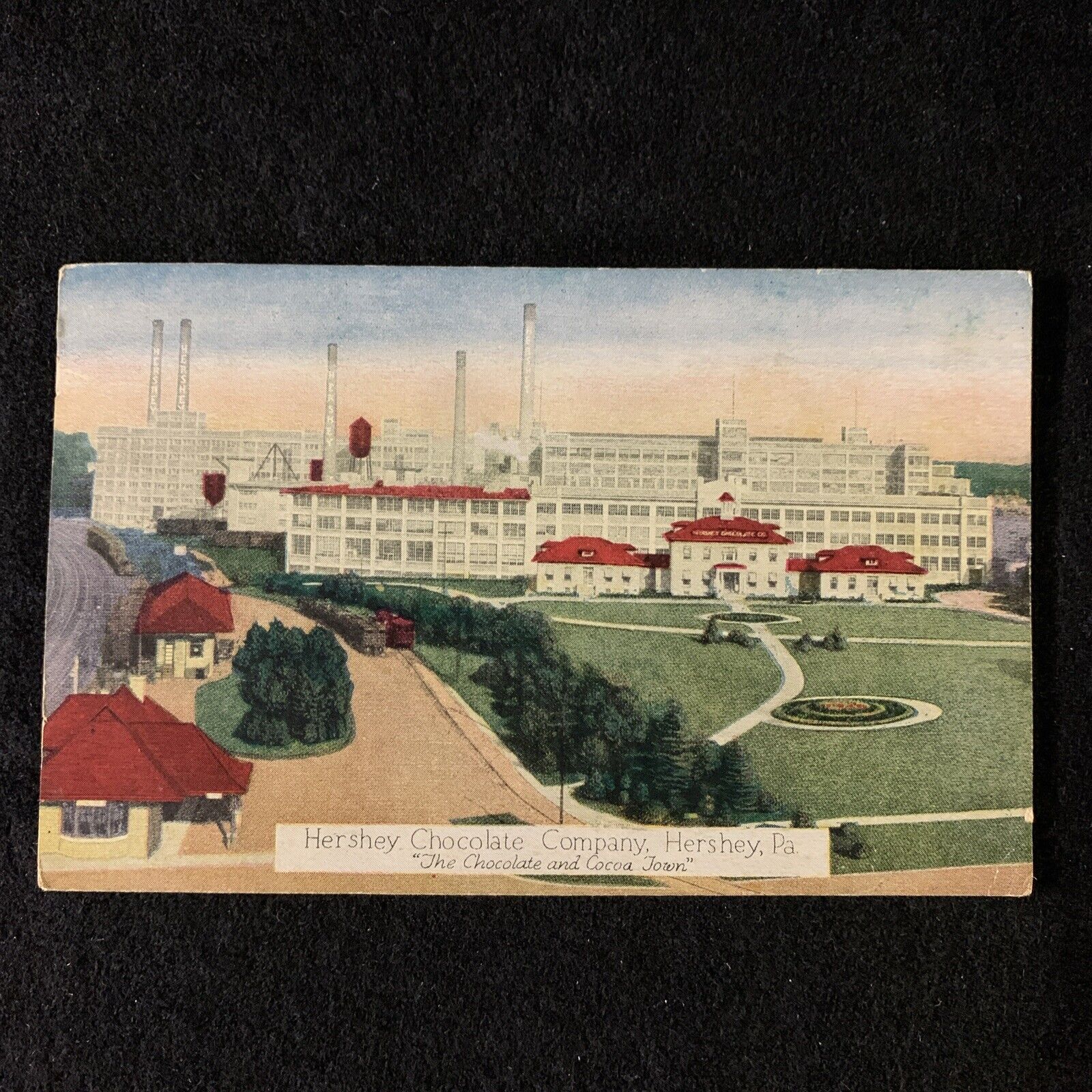 Hershey, PA Postcard-  HERSHEY CHOCOLATE COMPANY/ Rare Views c1933 