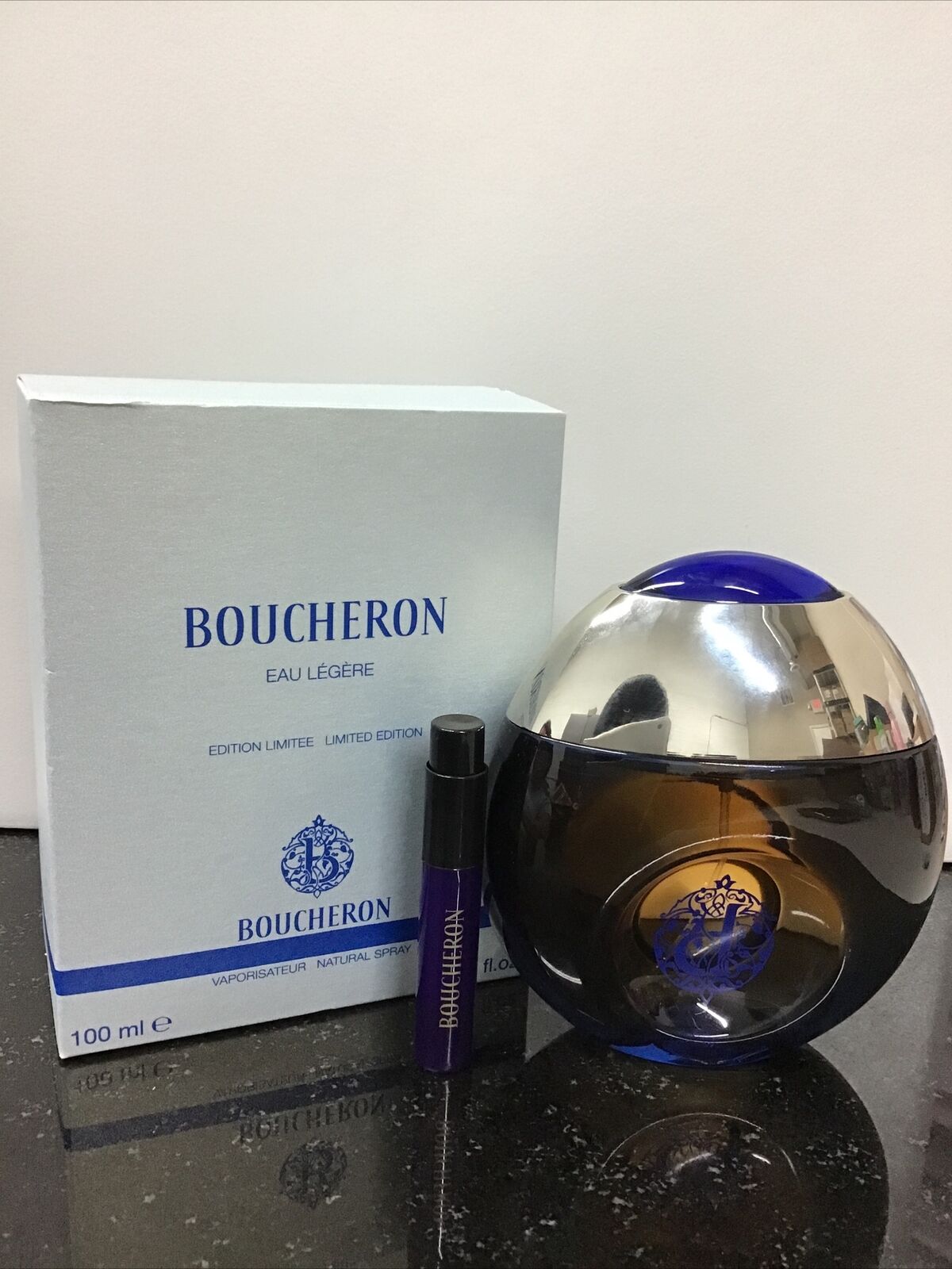 Boucheron Eau Legere limited edition vaporisateur spray 3.3oz As Pictured