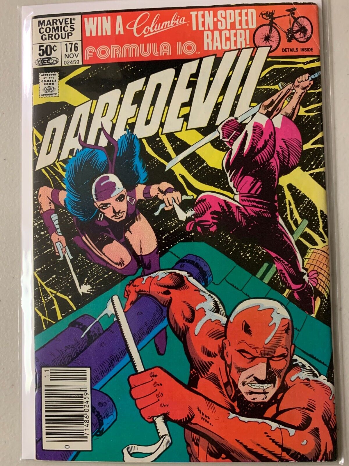 Daredevil #176 newsstand 1st appearance Stick 6.0 (1981)